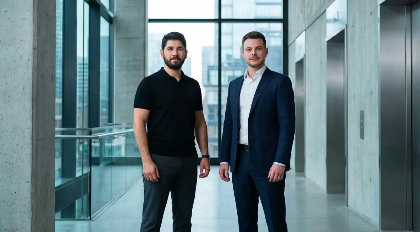 Akim et Mathieu, cofondateurs de Ferless Conseil