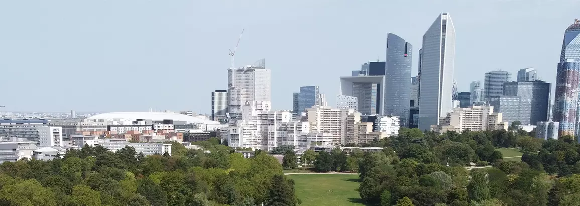 La commune de Nanterre dans les Hauts-de-Seine